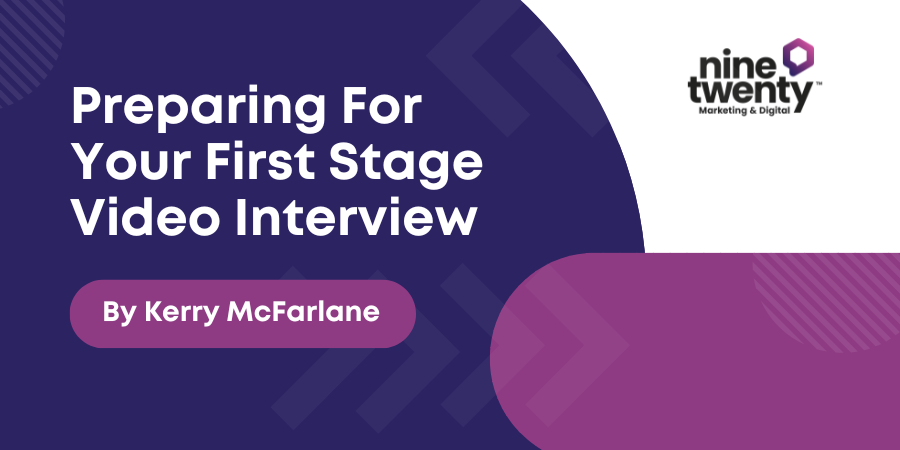 Preparing for your first stage video interview